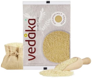Amazon Brand - Vedaka Basmati Rice 5 Kg Long Grain Super